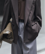 画像をギャラリービューアに読み込む, ssstein(シュタイン)のDOUBLE BREASTED BLAZER - GREY KHAKIの公式通販サイトsession福岡セレクトショップ
