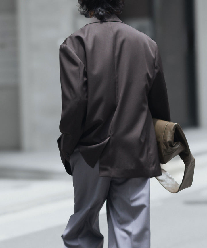 ssstein(シュタイン)のDOUBLE BREASTED BLAZER - GREY KHAKIの公式通販サイトsession福岡セレクトショップ