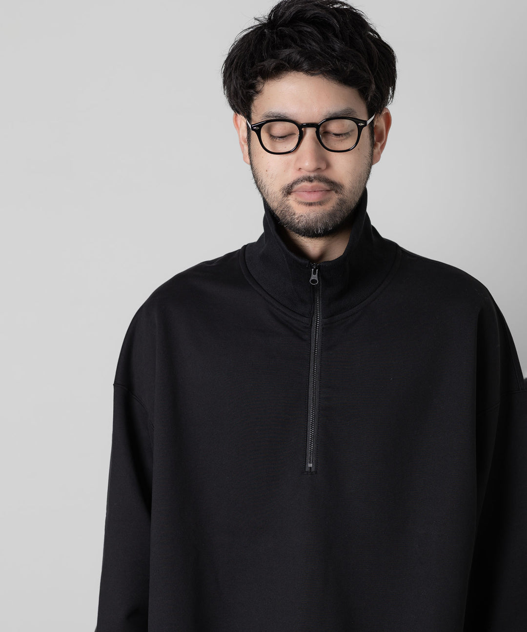 【KANEMASA PHIL.】カネマサフィル 23AW EXCLUSIVE - 36G SUPER FINE GAUGE HALF ZIP PULLOVER sessionセッション福岡セレクトショップ 公式通販サイト