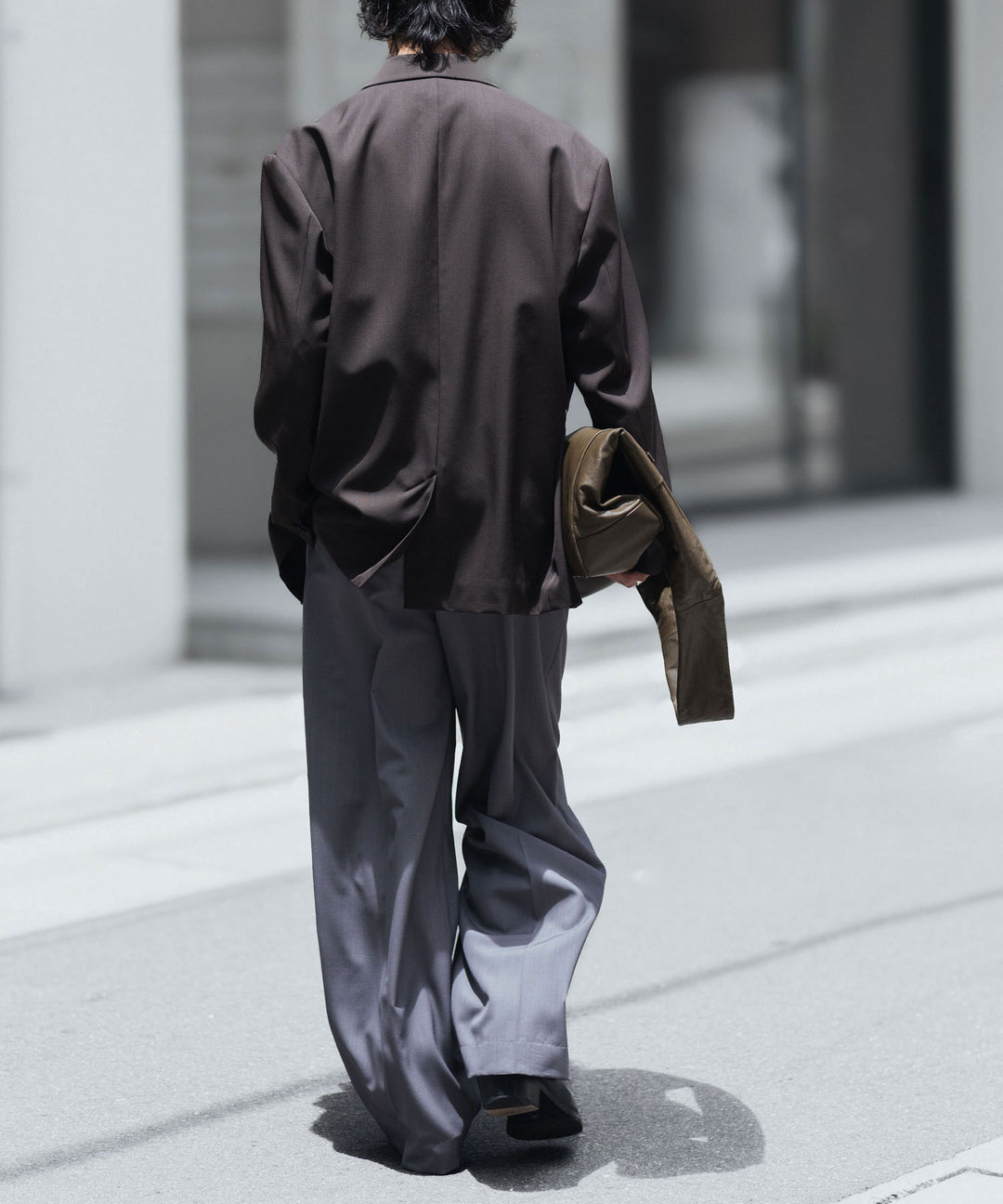 ssstein(シュタイン)のDOUBLE BREASTED BLAZER - GREY KHAKIの公式通販サイトsession福岡セレクトショップ