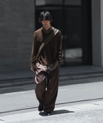 画像をギャラリービューアに読み込む, ssstein(シュタイン)のGOAT LEATHER SHOULDER BAG - OLIVEの公式通販サイトsession福岡セレクトショップ
