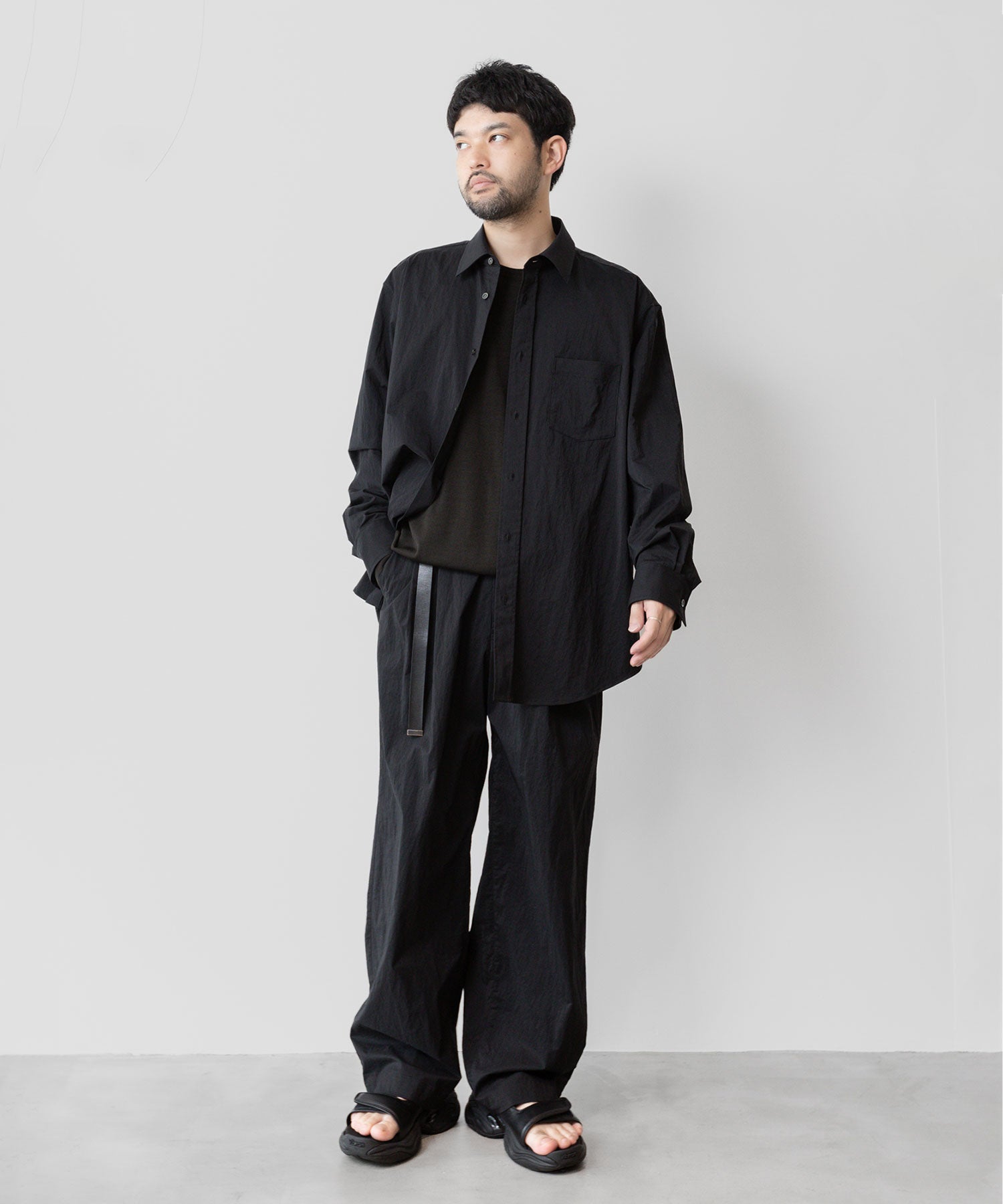 ssstein(シュタイン)の24AWコレクション WOOL SILK KNIT CREW NECK LS - MILITARY KHKAI 公式通販サイトsession福岡セレクトショップ