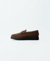 【 Marbot 】SIDE STITCHING LOAFER - BROWN SUEDE
