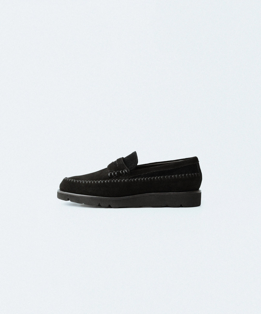 Marbot マルボーのSIDE STITCHING LOAFERのBLACK SUEDE公式通販サイトsession福岡セレクトショップ