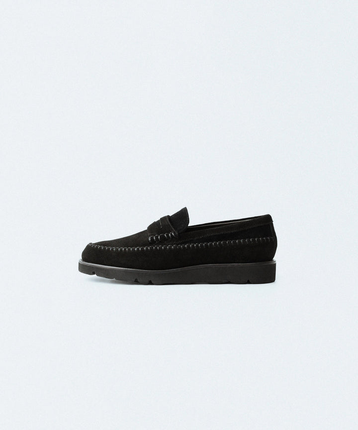 Marbot マルボーのSIDE STITCHING LOAFERのBLACK SUEDE公式通販サイトsession福岡セレクトショップ