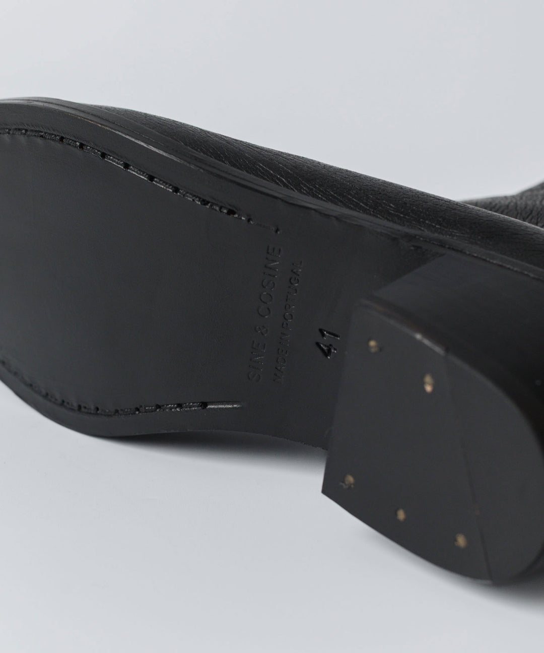 SINE &amp; COSINE サインコサインのPACO / BOOT CUBAN HEEL LEATHER SOLEの公式通販サイトsession福岡セレクトショップ