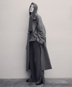 ssstein / シュタイン】OVERSIZED DOUBLE BREASTED COAT - GREY | 公式