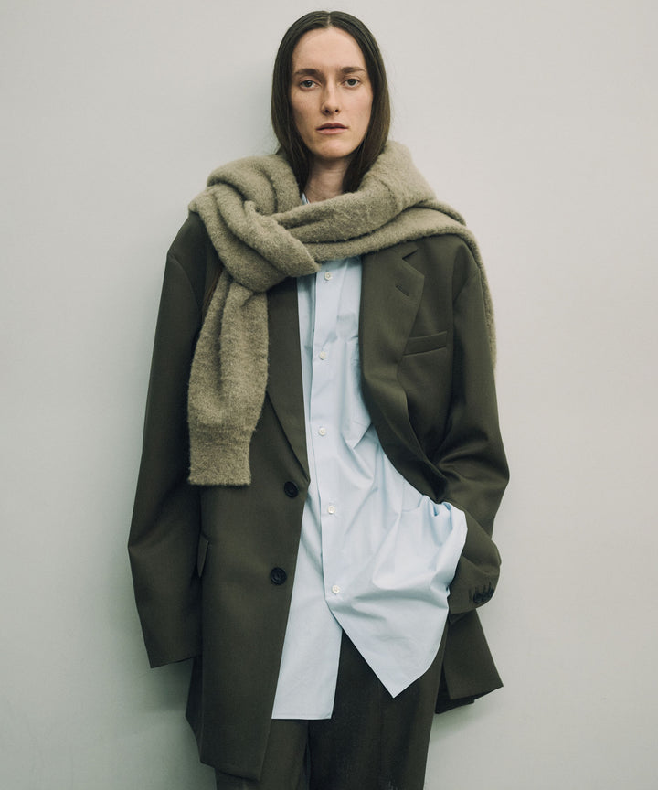 ssstein(シュタイン)のOVERSIZED SINGLE BREASTED LONG JACKET - GREY KHAKIの公式通販サイトsession福岡セレクトショップ