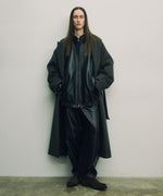 画像をギャラリービューアに読み込む, 【ssstein】SHEEP LEATHER STAND COLLAR JACKET - BLACK
