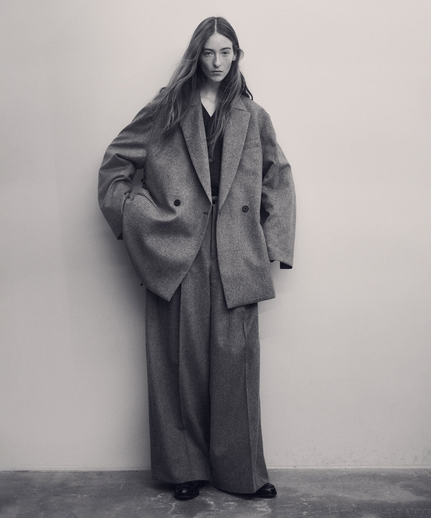 ssstein(シュタイン)のW/CA BEAVER BACK SLASH PEAK LAPEL JACKET - GREYの公式通販サイトsession福岡セレクトショップ