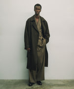 画像をギャラリービューアに読み込む, 【ssstein】OVERSIZED DOUBLE BREASTED COAT - GREY BROWN
