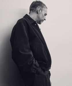 ssstein / シュタイン】COW SUEDE ZIP SHORT JACKET - DARK BROWN