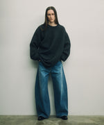 画像をギャラリービューアに読み込む, ssstein(シュタイン)のEXTRA FINE WOOL KNIT DEFORMED LS - BLACKの公式通販サイトsession福岡セレクトショップ
