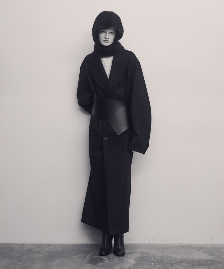 ssstein(シュタイン)のWOOL/ALPACA MILLED KNIT BALACLAVA - BLACKの公式通販サイトsession福岡セレクトショップ