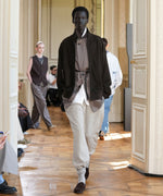 画像をギャラリービューアに読み込む, 【ssstein】COW NUBUCK SWING TOP JACKET - DARK BROWN
