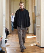 画像をギャラリービューアに読み込む, ssstein(シュタイン)のMOUTON COLLAR PADDED JACKET - DARK NAVYの公式通販サイトsession福岡セレクトショップ
