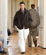 画像をギャラリービューアに読み込む, ssstein(シュタイン)のCUPRO TWILL OVERSIZED LS SHIRT - TAUPEの公式通販サイトsession福岡セレクトショップ
