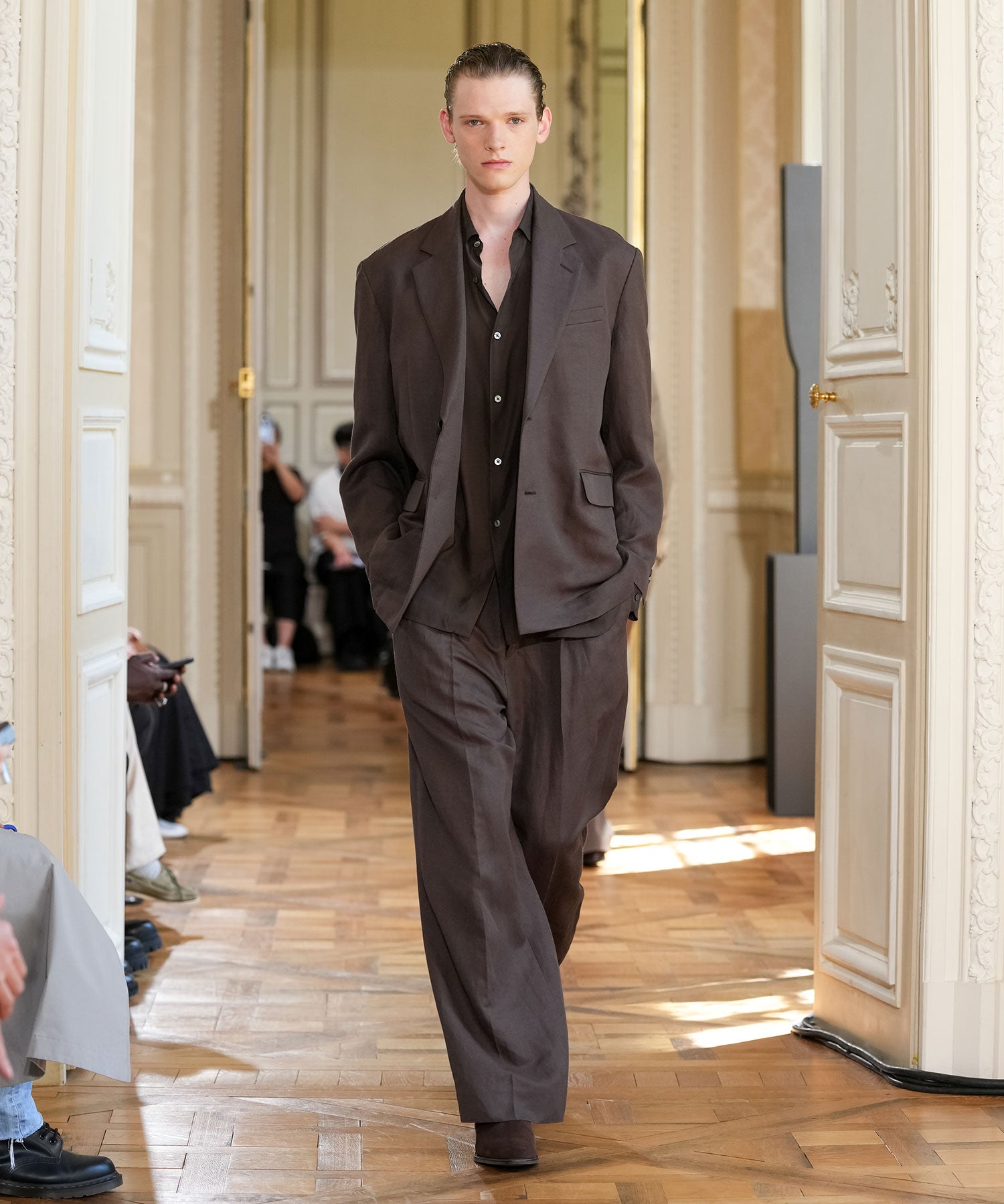 ssstein / シュタイン】VIS/LI/RA TWILL EASY LONG WIDE TROUSERS