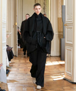 画像をギャラリービューアに読み込む, ssstein(シュタイン)のOVERSIZED LAYERED COMBINATION JACKET - BLACKの公式通販サイトsession福岡セレクトショップ
