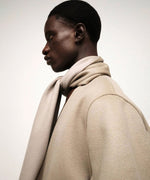 画像をギャラリービューアに読み込む, ssstein(シュタイン)のWOOL CASHMERE BEAVER REVERSIBLE STOLE JACKET - TAUPE GREYの公式通販サイトsession福岡セレクトショップ
