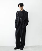 画像をギャラリービューアに読み込む, ssstein(シュタイン)のDOUBLE BREASTED BLAZER - BLACKの公式通販サイトsession福岡セレクトショップ
