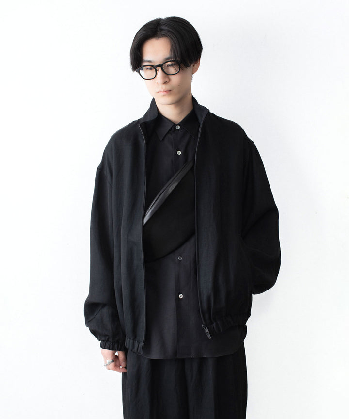 ssstein(シュタイン)のCOTTON SILK OVERSIZED SS SHIRT - BLACKの公式通販サイトsession福岡セレクトショップ
