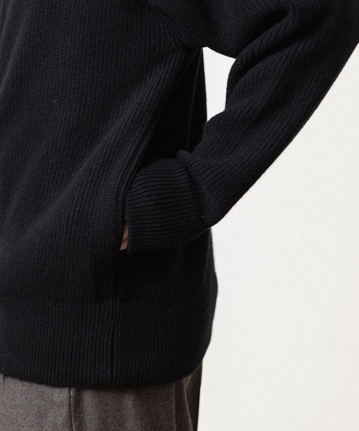ssstein(シュタイン)のEXTRA FINE WOOL KNIT DRIVERS - BLACKの公式通販サイトsession福岡セレクトショップ