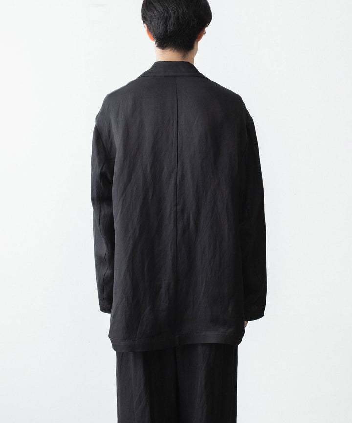 ssstein(シュタイン)のVIS/LI BRIGHT TWILL SINGLE BREASTED JACKET - DARK CHARCOALの公式通販サイトsession福岡セレクトショップ