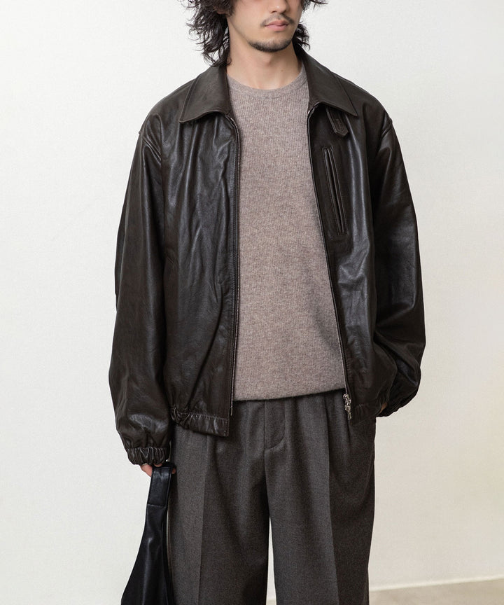 ssstein(シュタイン)のSUPER FINE WOOL MILLED KNIT CREW NECK LS - BEIGEの公式通販サイトsession福岡セレクトショップ