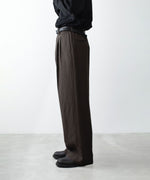 画像をギャラリービューアに読み込む, ssstein(シュタイン)のVIS/LI/RA TWILL EASY LONG WIDE TROUSERS - KHAKI BROWNの公式通販サイトsession福岡セレクトショップ
