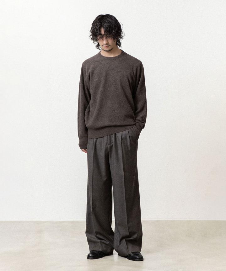 ssstein(シュタイン)のEXTRA FINE WOOL KNIT CREW NECK LS - MOCHAの公式通販サイトsession福岡セレクトショップ