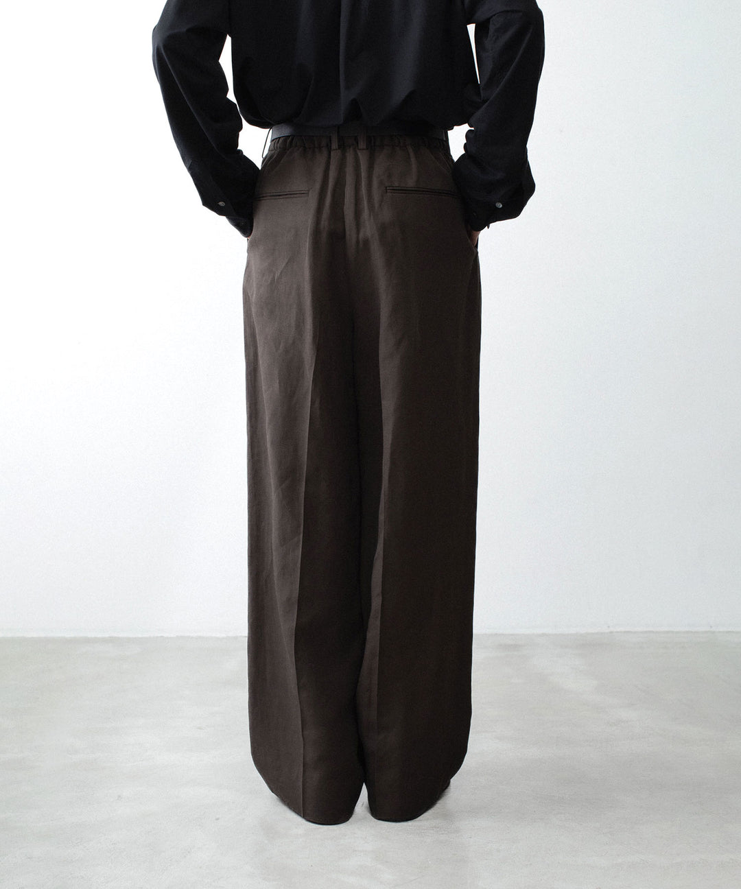 ssstein(シュタイン)のVIS/LI/RA TWILL EASY LONG WIDE TROUSERS - KHAKI BROWNの公式通販サイトsession福岡セレクトショップ