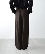 画像をギャラリービューアに読み込む, ssstein(シュタイン)のVIS/LI/RA TWILL EASY LONG WIDE TROUSERS - KHAKI BROWNの公式通販サイトsession福岡セレクトショップ
