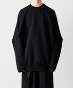 画像をギャラリービューアに読み込む, ssstein(シュタイン)のOVERSIZED DOUBLE KNIT REVERSIBLE LS - BLACK×BLACKの公式通販サイトsession福岡セレクトショップ
