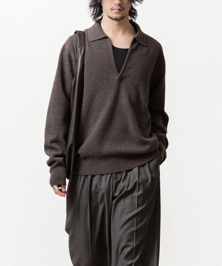 ssstein(シュタイン)のEXTRA FINE WOOL KNIT SKIPPER - MOCHAの公式通販サイトsession福岡セレクトショップ