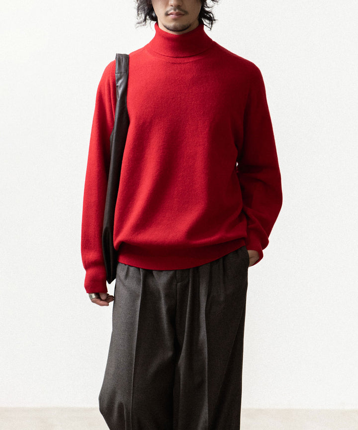 ssstein(シュタイン)のEXTRA FINE WOOL KNIT TURTLE NECK LS - REDの公式通販サイトsession福岡セレクトショップ