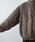 画像をギャラリービューアに読み込む, ssstein(シュタイン)のCUPRO FIBRIL VINTAGE ZIP JACKET - KHAKIの公式通販サイトsession福岡セレクトショップ
