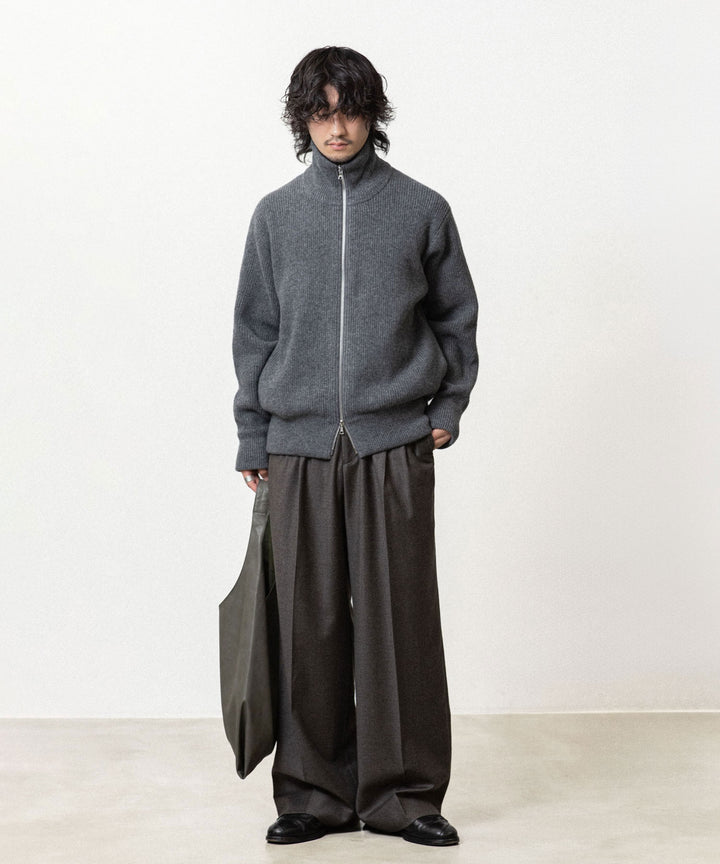 ssstein(シュタイン)のEXTRA FINE WOOL KNIT DRIVERS - GREYの公式通販サイトsession福岡セレクトショップ