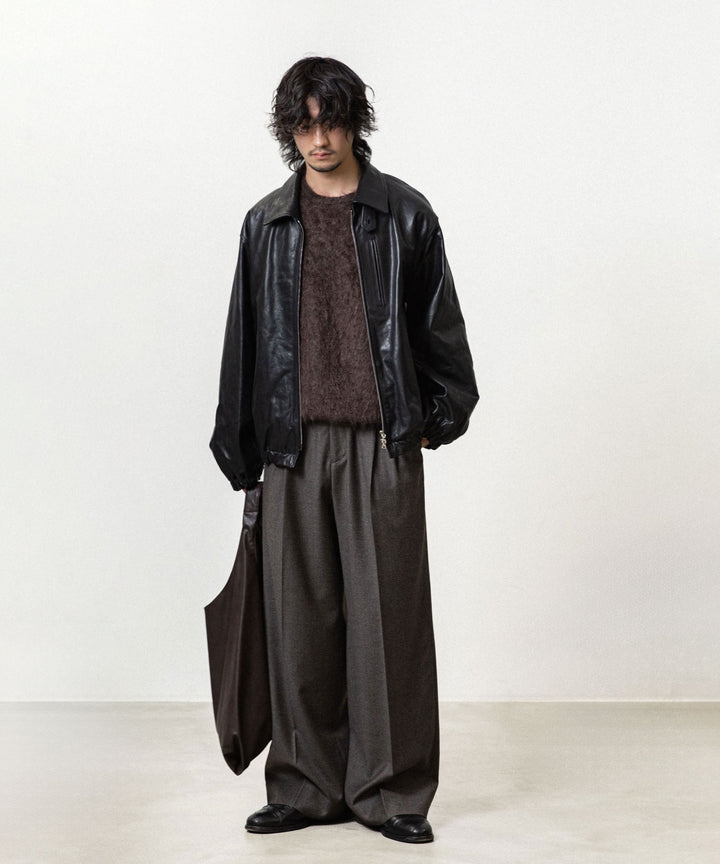 ssstein(シュタイン)の KID MOHAIR KNIT CREW NECK LS - DARK BROWNの公式通販サイトsession福岡セレクトショップ