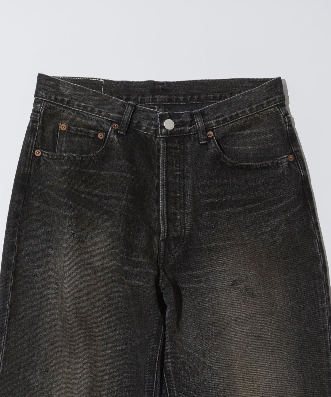 ssstein(シュタイン)のFLARE DENIM JEANS - BLACKの公式通販サイトsession福岡セレクトショップ