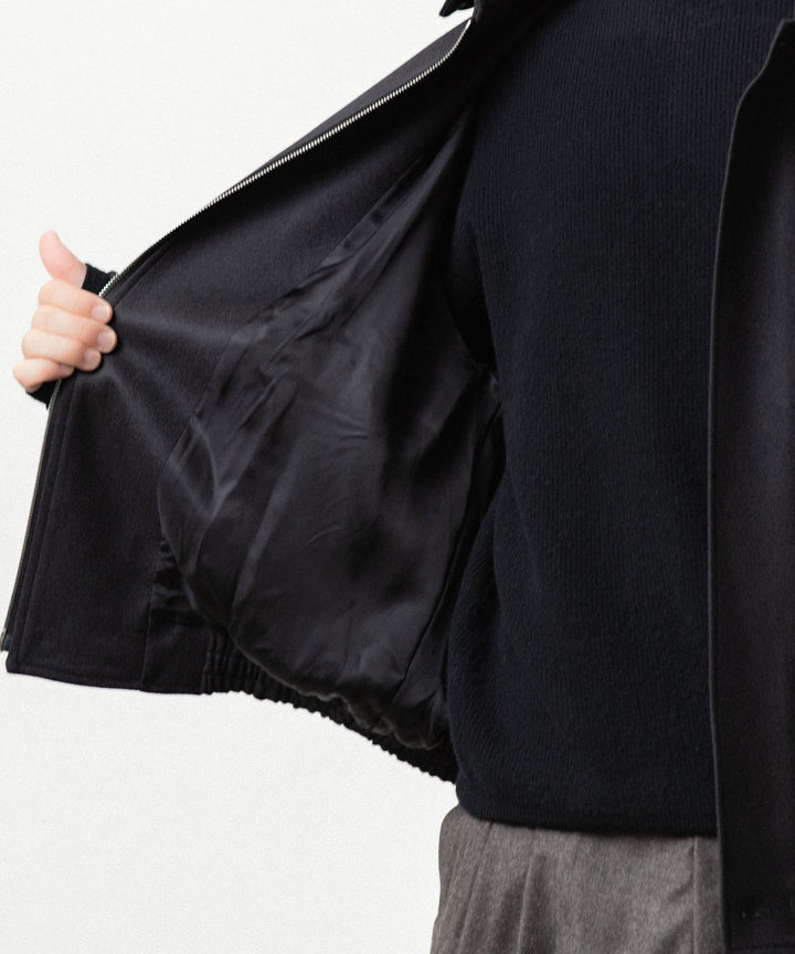 ssstein(シュタイン)のWOOL MELTON HARRINGTON JACKET - DARK CHARCOALの公式通販サイトsession福岡セレクトショップ