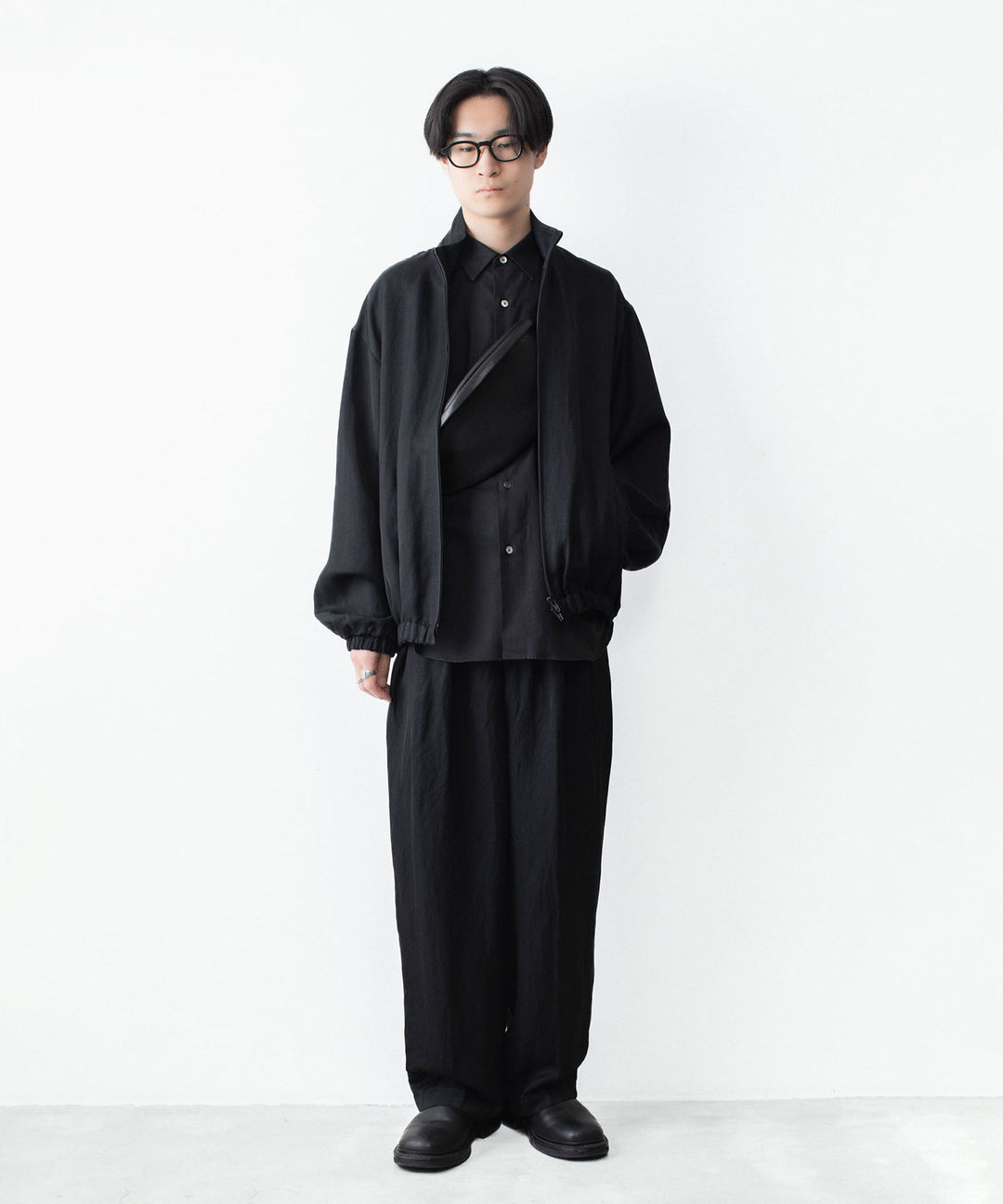 ssstein(シュタイン)のCOTTON SILK OVERSIZED SS SHIRT - BLACKの公式通販サイトsession福岡セレクトショップ