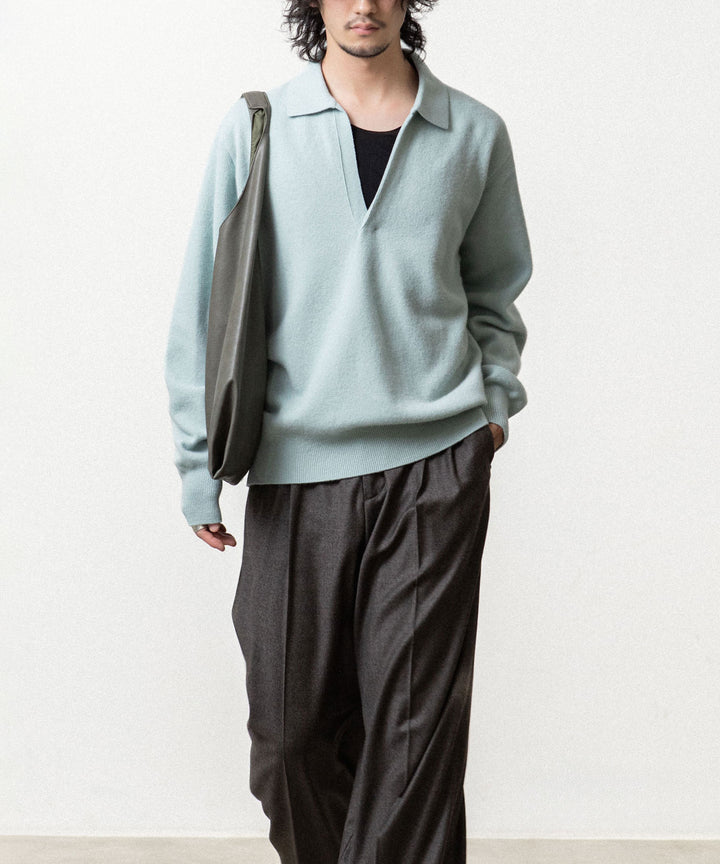 ssstein(シュタイン)のEXTRA FINE WOOL KNIT SKIPPER - SAXの公式通販サイトsession福岡セレクトショップ