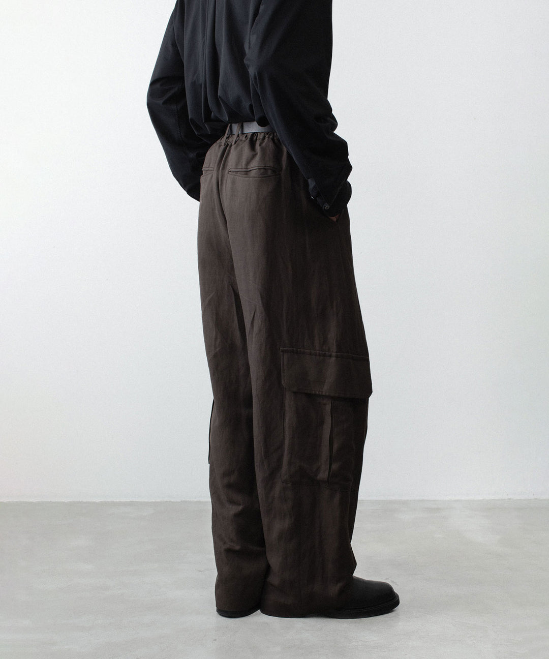 ssstein(シュタイン)のVIS/LI/RA TWILL CARGO TROUSERS - KHAKI BROWNの公式通販サイトsession福岡セレクトショップ