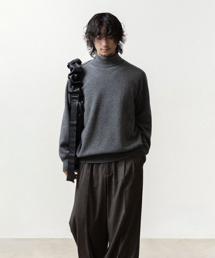ssstein(シュタイン)のEXTRA FINE WOOL KNIT TURTLE NECK LS - GREYの公式通販サイトsession福岡セレクトショップ