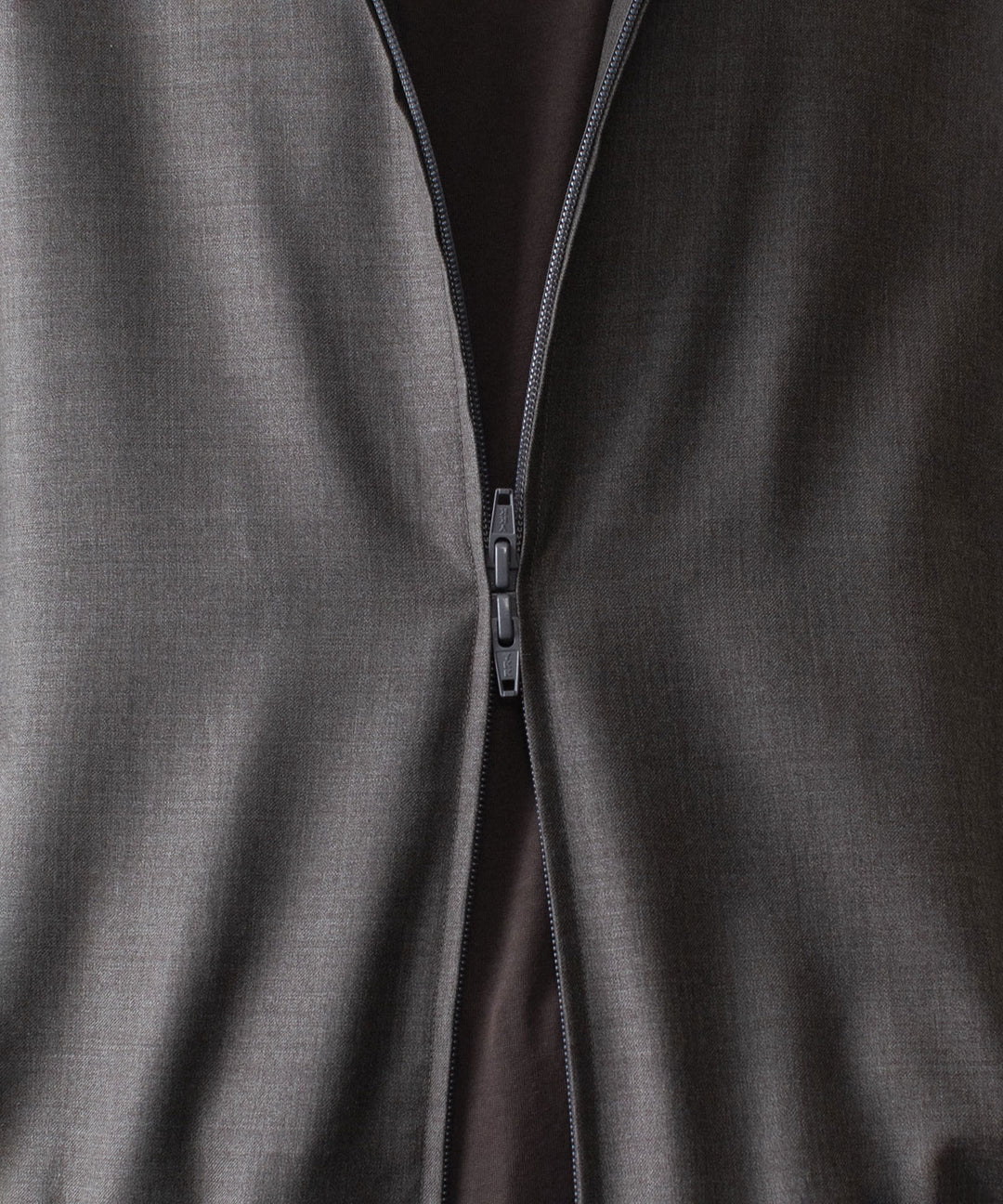 ssstein(シュタイン)のEXTRA FINE WOOL SHIRRED LIGHT ZIP JACKET - BROWN GREYの公式通販サイトsession福岡セレクトショップ
