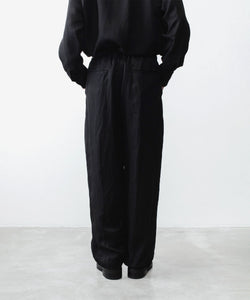 ssstein / シュタイン】VIS/LI BRIGHT TWILL WIDE EASY TROUSERS
