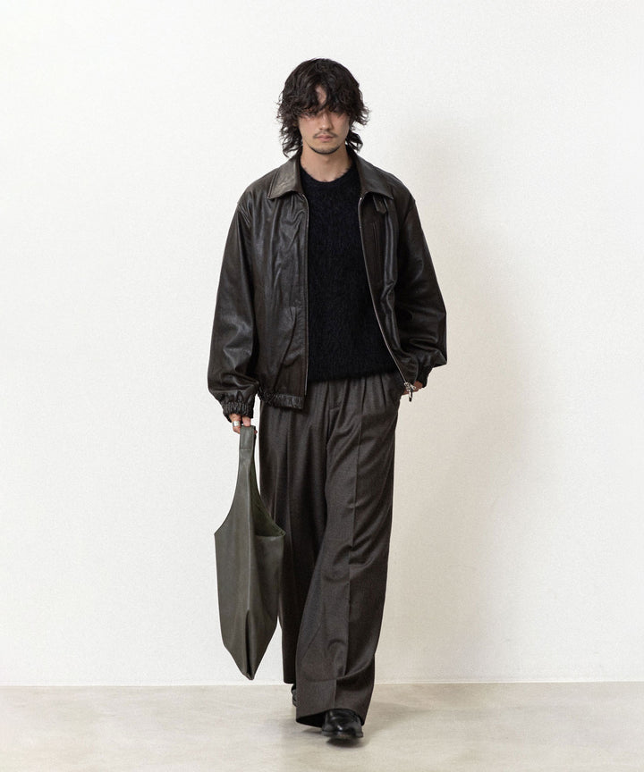 ssstein(シュタイン)の KID MOHAIR KNIT CREW NECK LS - BLACKの公式通販サイトsession福岡セレクトショップ
