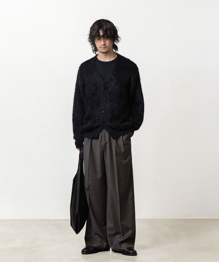 ssstein(シュタイン)の KID MOHAIR KNIT V NECK CARDIGAN - BLACKの公式通販サイトsession福岡セレクトショップ