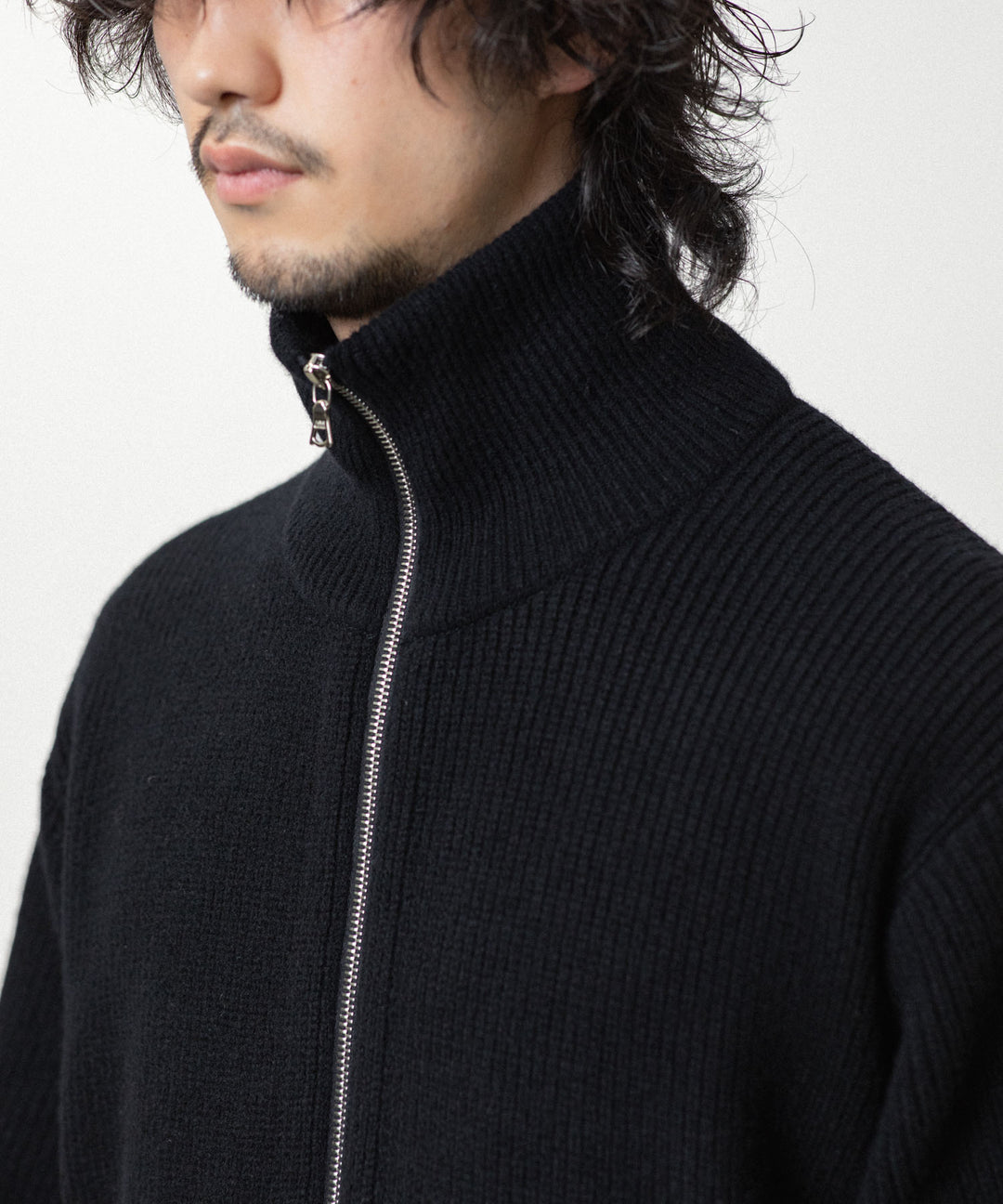 ssstein(シュタイン)のEXTRA FINE WOOL KNIT DRIVERS - BLACKの公式通販サイトsession福岡セレクトショップ